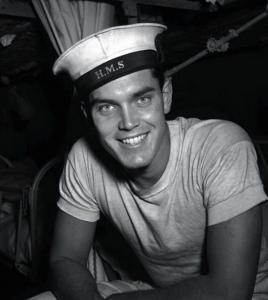Jeffrey Hunter in Sailor of the King