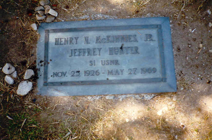 Jeffrey Hunter actor grave